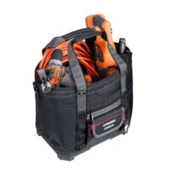 Husky 14 In. Build Out Open Top Tool Bag -Husky Tools Shop black grey husky tool bags hd72089 th 40 1000