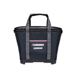 Husky 14 In. Build Out Open Top Tool Bag -Husky Tools Shop black grey husky tool bags hd72089 th 77 1000