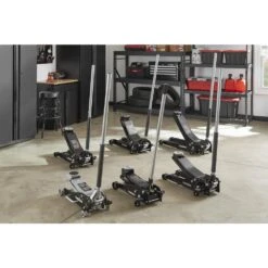 Husky 3-Ton Low Profile Floor Jack With Quick Lift -Husky Tools Shop black husky floor jacks hd00120 dip fa 1000
