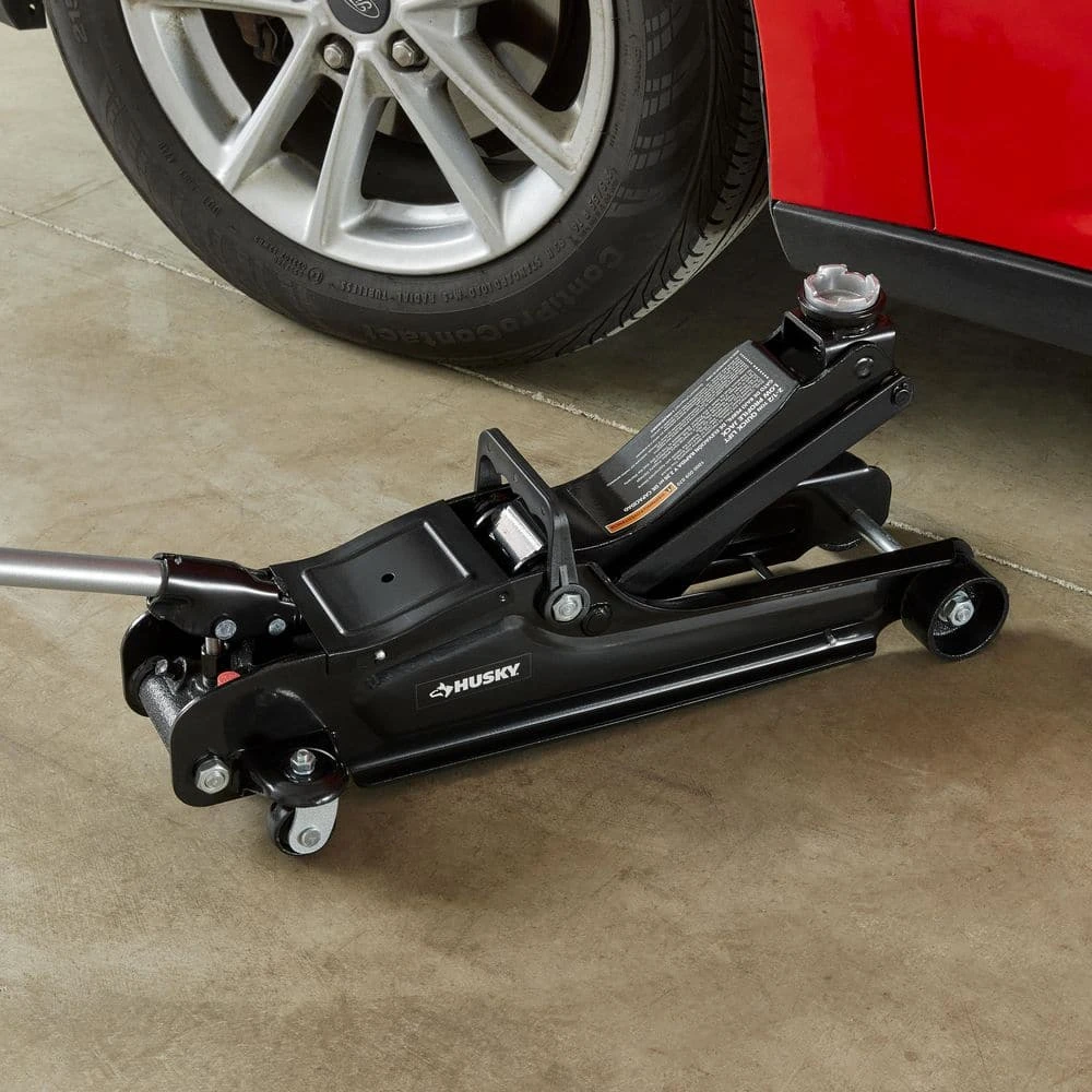 Husky 2-1/2-Ton Low Profile Trolley Floor Jack With Quick Contact 5 Husky 2-1/2-Ton Low Profile Trolley Floor Jack With Quick Contact - Image 3