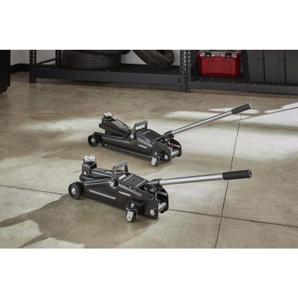 Husky 2-1/2-Ton Low Profile Trolley Floor Jack With Quick Contact 13 Husky 2-1/2-Ton Low Profile Trolley Floor Jack With Quick Contact - Image 11