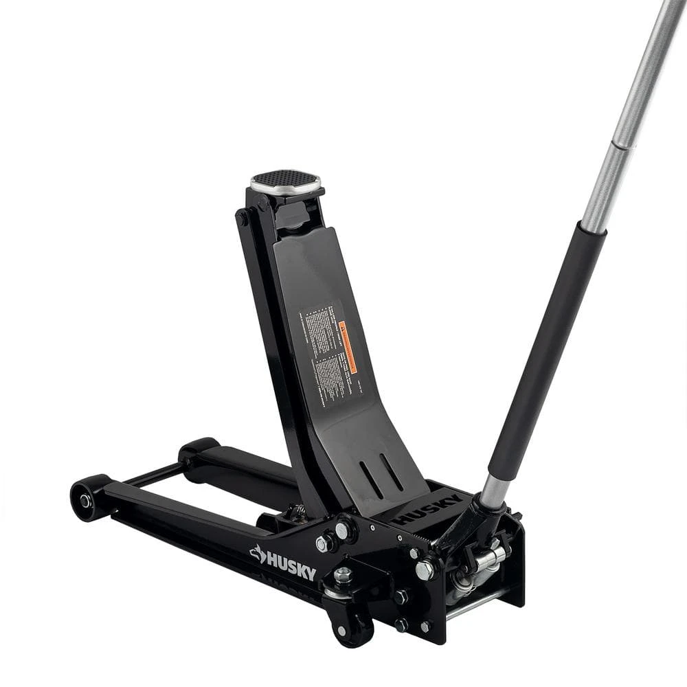Husky 3-Ton Super Low Super High Garage Jack 3 Husky 3-Ton Super Low Super High Garage Jack