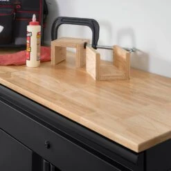 Husky Heavy Duty Welded 20-Gauge Steel 1-Drawer 2-Door Garage Base Cabinet In Black (28 In. W X 32 In. H X 21.5 In. D) -Husky Tools Shop black husky free standing cabinets htc1000009 1f 1000