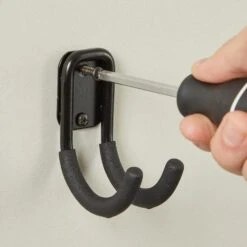 Husky Small Wall Mounted J-Hook -Husky Tools Shop black husky garage storage hooks 842245 fa 1000