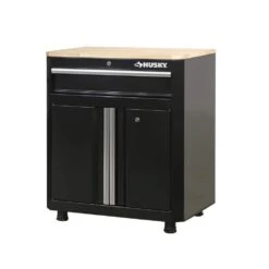 Husky 3-Piece Ready-to-Assemble Steel Garage Storage System In Black (72 In. W X 42 In. H X 24 In. D) -Husky Tools Shop black husky garage storage systems g07205st1 us 66 1000