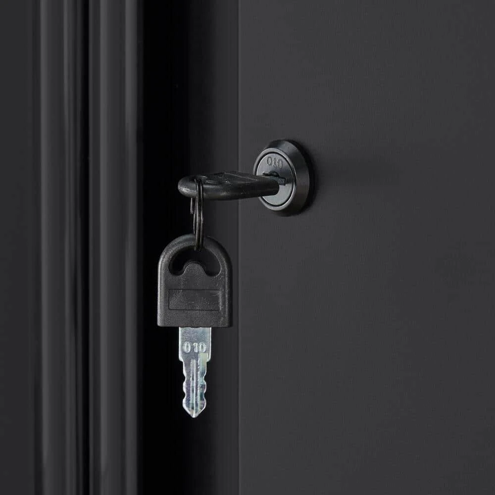 Husky 7-Piece Regular Duty Welded Steel Garage Storage System In Black 8 Husky 7-Piece Regular Duty Welded Steel Garage Storage System In Black - Image 6