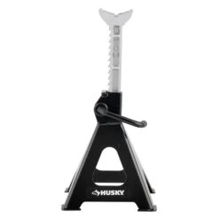 Husky 6-Ton Extended Reach Heavy-Duty Steel Car Jack Stands -Husky Tools Shop black husky jack stands hpl4115 c3 1000