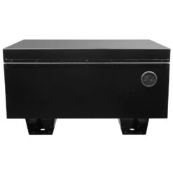 Husky Tool Storage 32 In. W Black Steel Job Site Toolbox -Husky Tools Shop black husky jobsite boxes h32jsb fa 1000