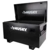 Husky Tool Storage 48 In. W Black Steel Job Site Toolbox