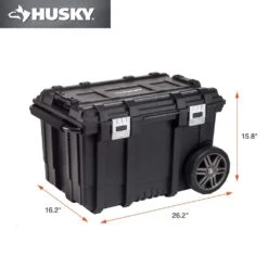 Husky 26 In. Connect Rolling Tool Box Black -Husky Tools Shop black husky modular tool storage systems 228224 1d 1000