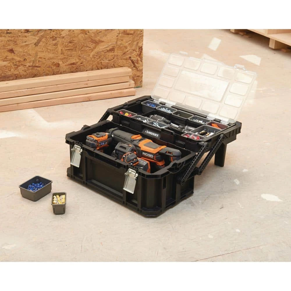 Husky 22 In. Connect Cantilever Portable Tool Box 4 Husky 22 In. Connect Cantilever Portable Tool Box - Image 2