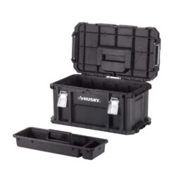 Husky 22 In. Mobile Connect Tool Box -Husky Tools Shop black husky modular tool storage systems 236738 c3 1000