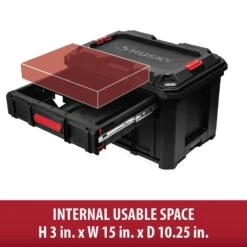 Husky Build-Out 22 In. Modular Tool Storage 2-Drawer Tool Box -Husky Tools Shop black husky modular tool storage systems hky22855 d4 1000