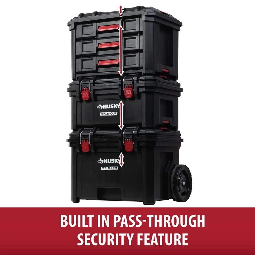 Husky Build-Out 22 In. 3-Drawer Tool Box 6 Husky Build-Out 22 In. 3-Drawer Tool Box - Image 4