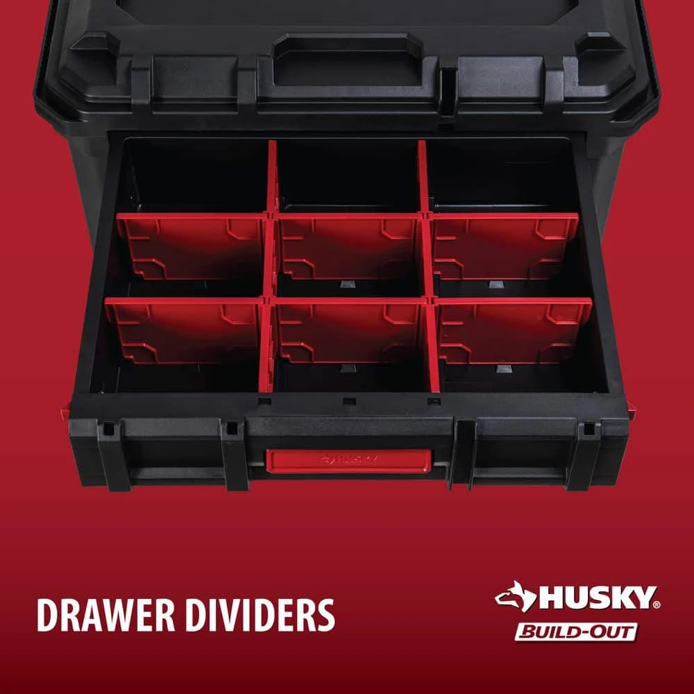 Husky Build-Out 22 In. 3-Drawer Tool Box 12 Husky Build-Out 22 In. 3-Drawer Tool Box - Image 10
