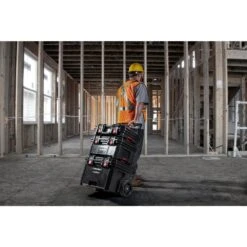 Husky Build-Out 22 In. Modular Large Tool Box, Tool Case, Rolling Tool Box, Large Tool Crate -Husky Tools Shop black husky modular tool storage systems hkybo4 31 1000