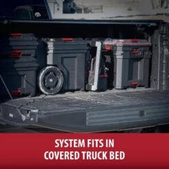 Husky Build-Out 22 In. Modular Large Tool Box, Tool Case, Rolling Tool Box, Large Tool Crate -Husky Tools Shop black husky modular tool storage systems hkybo4 4f 1000