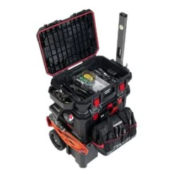 Husky Build-Out 22 In. Black Plastic New 6-In-1 Tool Box Set -Husky Tools Shop black husky modular tool storage systems hkybo6new 4f 1000