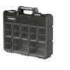 Husky 16-1/2 In. 8-Bin Deep Pro Small Parts Organizer, Black