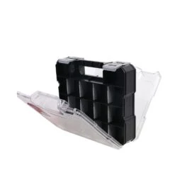 Husky 34-Compartment Plastic Double Sided Small Parts Organizer -Husky Tools Shop black husky small parts organizers thd2020 001 4f 1000
