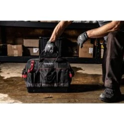 Husky Heavy-Duty 16 In. PRO Tool Bag -Husky Tools Shop black husky tool bags h 016 slo 31 1000