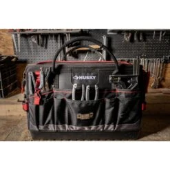 Husky Heavy-Duty 20 In. PRO Tool Bag -Husky Tools Shop black husky tool bags h 020 slo 44 1000