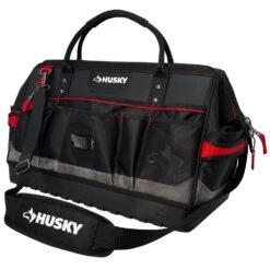 Husky Heavy-Duty 20 In. PRO Tool Bag -Husky Tools Shop black husky tool bags h 020 slo c3 1000
