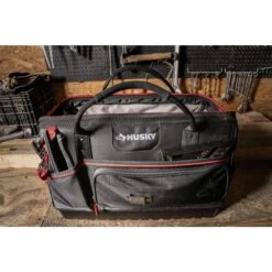 Husky Heavy-Duty 20 In. PRO Power Tool Bag -Husky Tools Shop black husky tool bags h 022 slo fa 1000