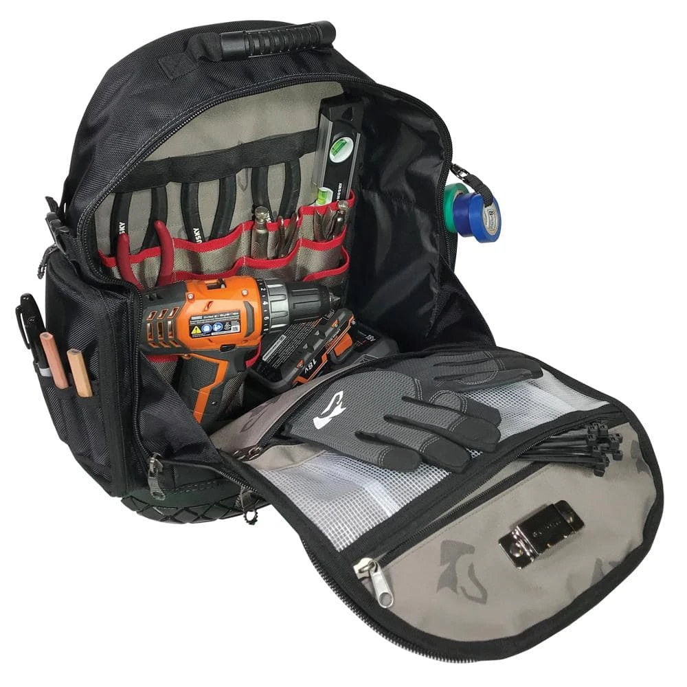 Husky 16 In. Pro Tool Backpack 4 Husky 16 In. Pro Tool Backpack - Image 2