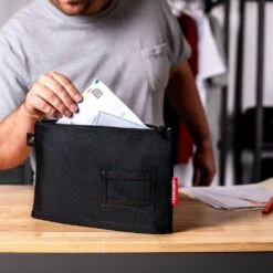 Husky 12 In. Document Organizer Bag (4-Pack) -Husky Tools Shop black husky tool bags hd25100 4pk th 1f 1000