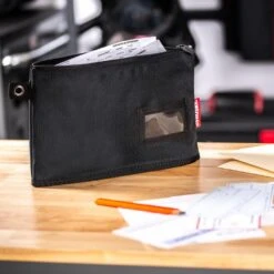 Husky 12 In. Document Organizer Bag (4-Pack) -Husky Tools Shop black husky tool bags hd25100 4pk th 4f 1000