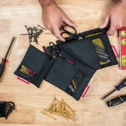 Husky Assorted Size Parts Organizer Pouch Bag Set -Husky Tools Shop black husky tool bags hd25200 th fa 1000