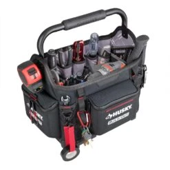 Husky Build-Out 14 In. Tool Tote -Husky Tools Shop black husky tool bags hd72014 th a0 1000