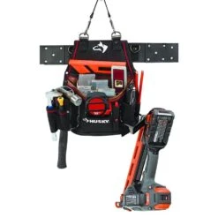 Husky 2-Pocket Small Framer Tool Pouch With Leather