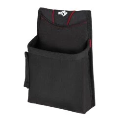 Husky 7 In. Single Pocket Tool Belt Pouch -Husky Tools Shop black husky tool belts hd00102 1d 1000