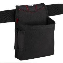 Husky 7 In. Single Pocket Tool Belt Pouch -Husky Tools Shop black husky tool belts hd00102 1f 1000