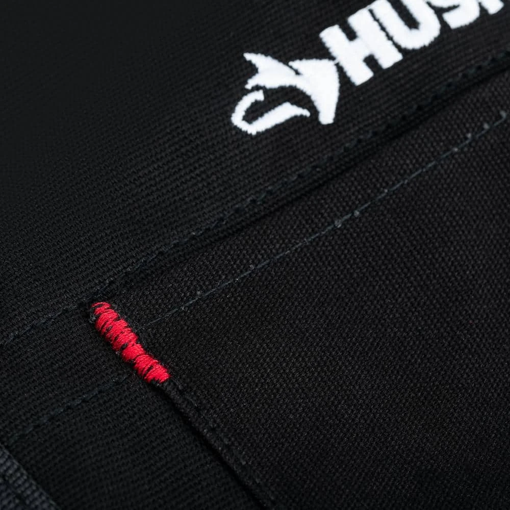 Husky 23 In. 16-Pocket Black Canvas Bib Tool Work Apron 6 Husky 23 In. 16-Pocket Black Canvas Bib Tool Work Apron - Image 4