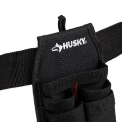 Husky 5 In. 5-Pocket Black Four Barrel Tool Belt Pouch 17 Husky 5 In. 5-Pocket Black Four Barrel Tool Belt Pouch -Husky Tools Shop black husky tool belts hd00131 th 4f 1000
