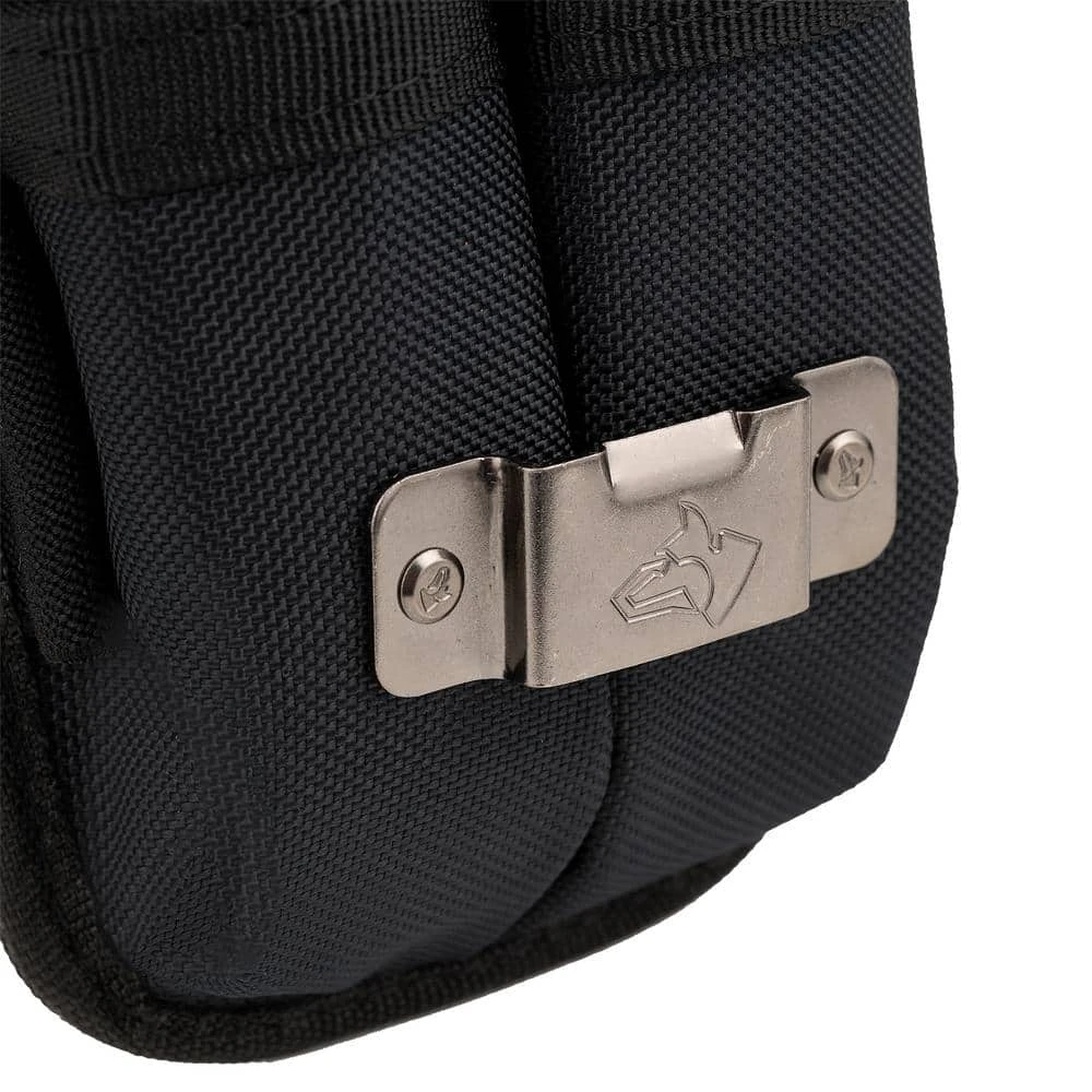Husky 5 In. 5-Pocket Black Four Barrel Tool Belt Pouch 8 Husky 5 In. 5-Pocket Black Four Barrel Tool Belt Pouch - Image 6