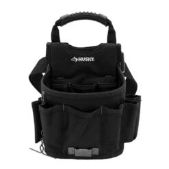 Husky 13-Pocket Black Utility Tool Pouch -Husky Tools Shop black husky tool belts hd00142 c3 1000