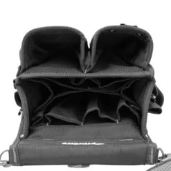 Husky Heavy-Duty 14-Pocket Electrician's Tool Belt Pouch In Black -Husky Tools Shop black husky tool belts hd00143 a0 1000