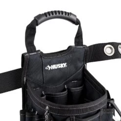 Husky Large Utility Tool Belt Pouch 20 Husky Large Utility Tool Belt Pouch -Husky Tools Shop black husky tool belts hd00170 4f 1000