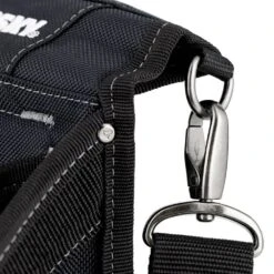 Husky Electrician's Tool Belt Pouch With Tape Measure Holder -Husky Tools Shop black husky tool belts hd00171 c3 1000