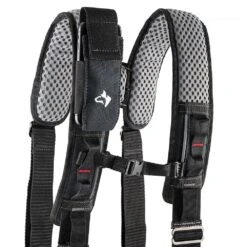 Husky Framers 3-Bag Work Tool Belt With Suspenders -Husky Tools Shop black husky tool belts hd00172 77 1000