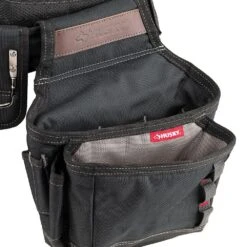Husky Framers 3-Bag Work Tool Belt With Suspenders -Husky Tools Shop black husky tool belts hd00172 a0 1000