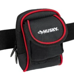 Husky 4.5 In. Clip On Tool Belt Pouch -Husky Tools Shop black husky tool belts hd55100 th c3 1000