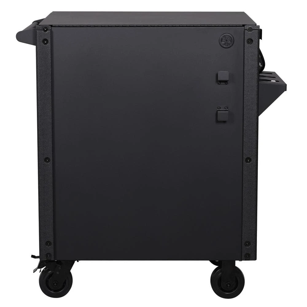 Husky Tool Storage 31 In. W 6-Drawer Black Rolling Tool Cart 8 Husky Tool Storage 31 In. W 6-Drawer Black Rolling Tool Cart - Image 6
