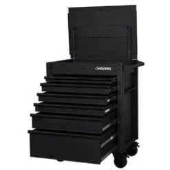 Husky Tool Storage 31 In. W 6-Drawer Black Rolling Tool Cart 18 Husky Tool Storage 31 In. W 6-Drawer Black Rolling Tool Cart -Husky Tools Shop black husky tool carts h30mech6blk a0 1000