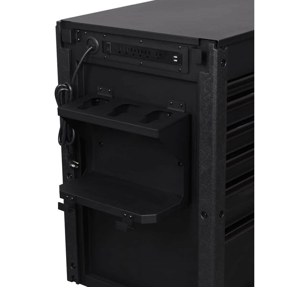 Husky Tool Storage 31 In. W 6-Drawer Black Rolling Tool Cart 10 Husky Tool Storage 31 In. W 6-Drawer Black Rolling Tool Cart - Image 8