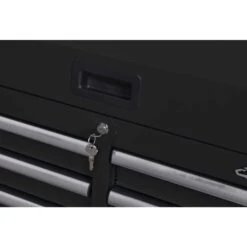Husky 36 In. W X 18 In. D 12-Drawer Black Rolling Tool Chest Combo -Husky Tools Shop black husky tool chest combos h36ch6tr6blk 1f 1000